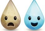 Agua sucia y agua limpia
