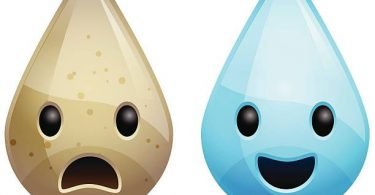 Agua sucia y agua limpia