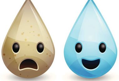Agua sucia y agua limpia