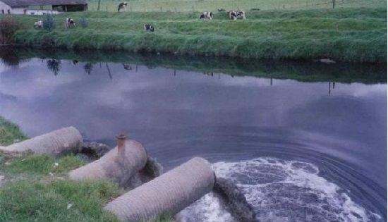 Vertimiento de aguas residuales en rios 