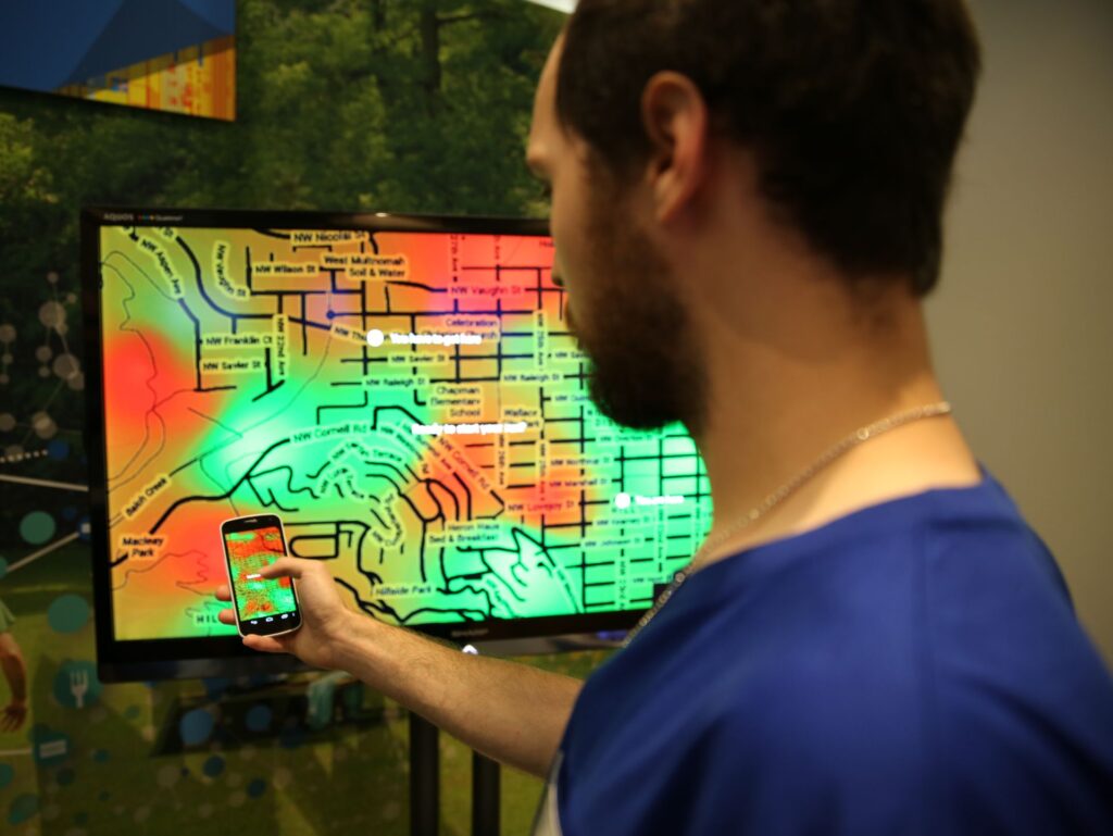 tecnología monitoreo del aire