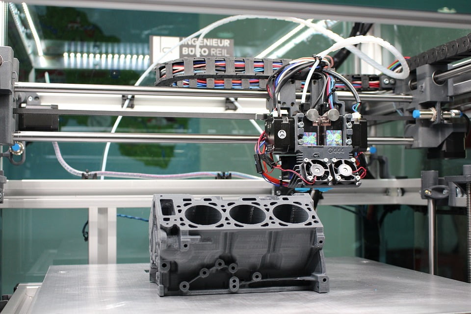 Ingeniería mecánica impresión 3D avance y futuro